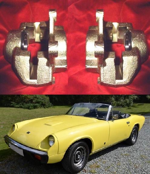 FRONT BRAKE CALIPERS x2 (Jensen Healey & GT) (1972- 76) 